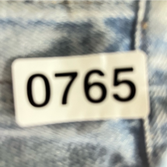 AGOLDE 30 Parker Vintage Loose Fit Cutoff 0765 Shorts Swapmeet denim light wash - Picture 12 of 12